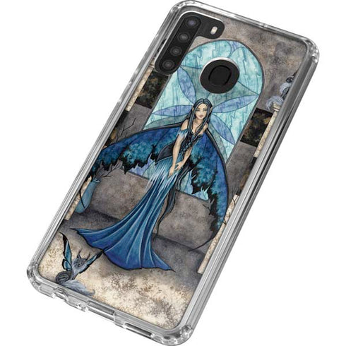 Amy Brown Ashlynns Companions Galaxy A21 Clear Case