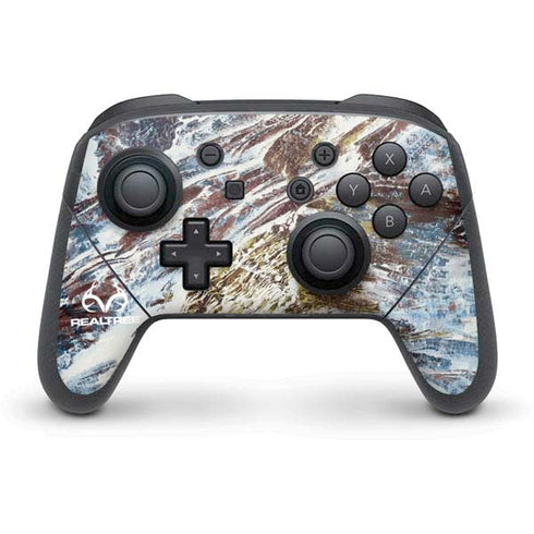 RealTree Aspect Light Camo Nintendo Switch Pro Controller Skin
