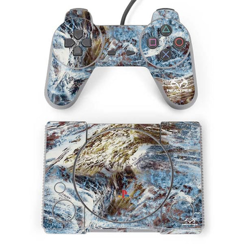 RealTree Aspect Light Camo PlayStation Classic Bundle Skin