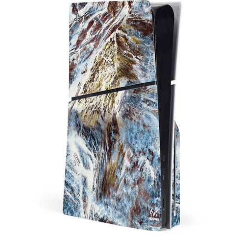 RealTree Aspect Light Camo PS5 Slim Disk Console Skin
