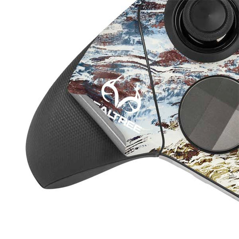 RealTree Aspect Light Camo Xbox Elite Wireless Controller Series 2 Skin