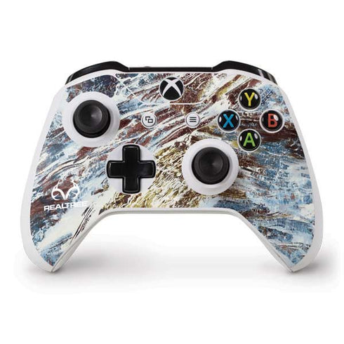 RealTree Aspect Light Camo Xbox One S Controller Skin