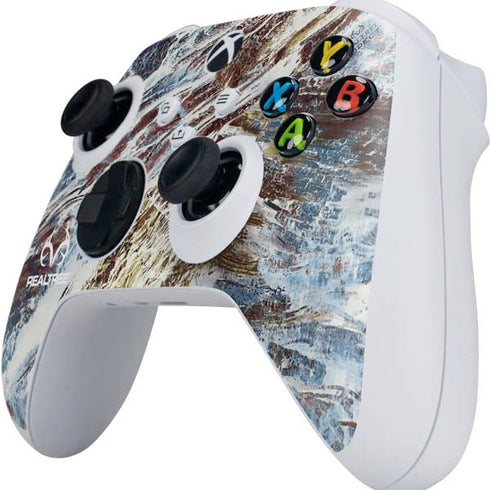 RealTree Aspect Light Camo Xbox Series S Controller Skin