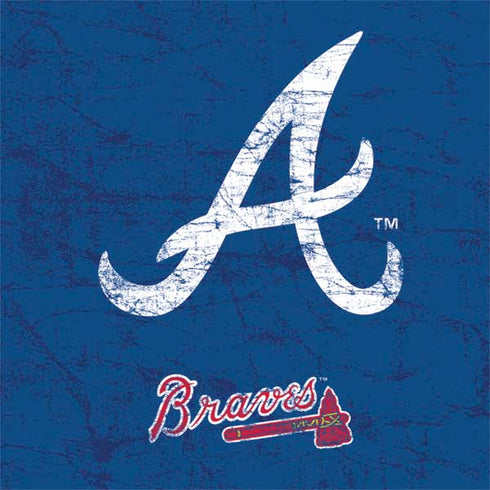 MLB Atlanta Braves - Solid Distressed Nintendo 2DS XL (2017) Skin