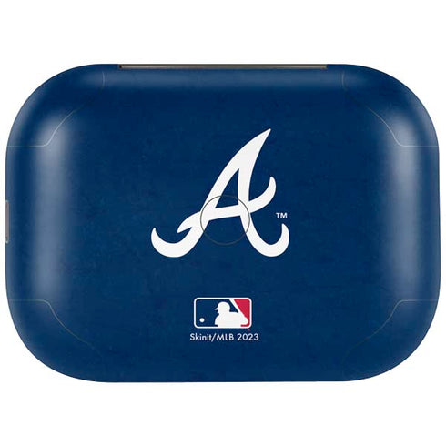MLB Atlanta Braves - Solid Distressed Amazon Echo Buds Skin