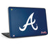 MLB Atlanta Braves - Solid Distressed HP Chromebook Skin