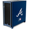 MLB Atlanta Braves - Solid Distressed Corsair 4000D Tempered Glass Mid-Tower ATX Case Skin