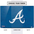 MLB Atlanta Braves - Solid Distressed Dell Vostro Skin