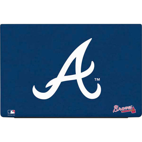 MLB Atlanta Braves - Solid Distressed Dell Vostro Skin