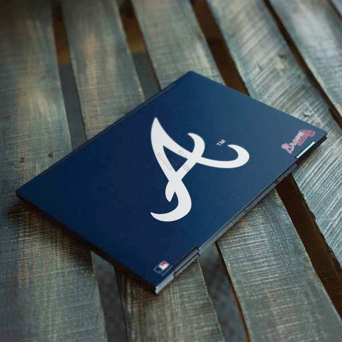MLB Atlanta Braves - Solid Distressed HP Envy Skin