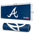MLB Atlanta Braves - Solid Distressed Gaming Mouse Pad