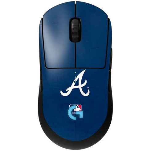 MLB Atlanta Braves - Solid Distressed G Pro Wireless Gaming Mouse Skin