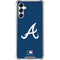 MLB Atlanta Braves - Solid Distressed Galaxy A15 5G Clear Case