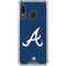 MLB Atlanta Braves - Solid Distressed Galaxy A30 Clear Case