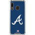 MLB Atlanta Braves - Solid Distressed Galaxy A30 Clear Case