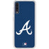 MLB Atlanta Braves - Solid Distressed Galaxy A50 Clear Case