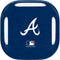 MLB Atlanta Braves - Solid Distressed Galaxy Buds Live Skin