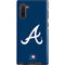 MLB Atlanta Braves - Solid Distressed Galaxy Note 10 Pro Case