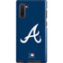 MLB Atlanta Braves - Solid Distressed Galaxy Note 10 Pro Case