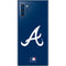 MLB Atlanta Braves - Solid Distressed Galaxy Note 10 Skin