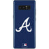 MLB Atlanta Braves - Solid Distressed Galaxy Note 8 Skin