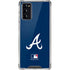 MLB Atlanta Braves - Solid Distressed Galaxy Note20 5G Clear Case