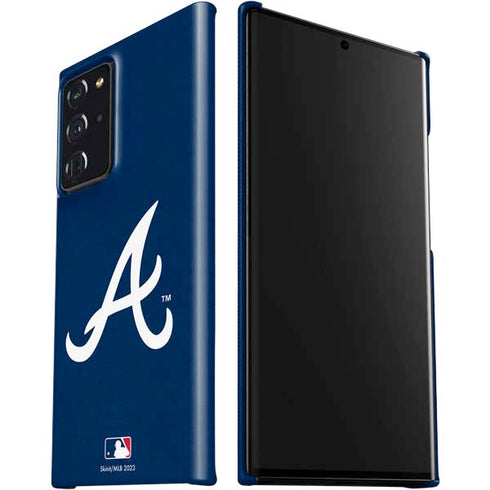 MLB Atlanta Braves - Solid Distressed Galaxy Note20 Ultra 5G Lite Case