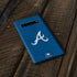 MLB Atlanta Braves - Solid Distressed Galaxy S10 Skin