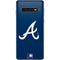 MLB Atlanta Braves - Solid Distressed Galaxy S10 Skin