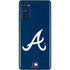 MLB Atlanta Braves - Solid Distressed Galaxy S20 Fan Edition Skin