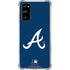MLB Atlanta Braves - Solid Distressed Galaxy S20 FE Clear Case