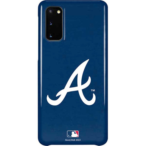MLB Atlanta Braves - Solid Distressed Galaxy S20 Lite Case