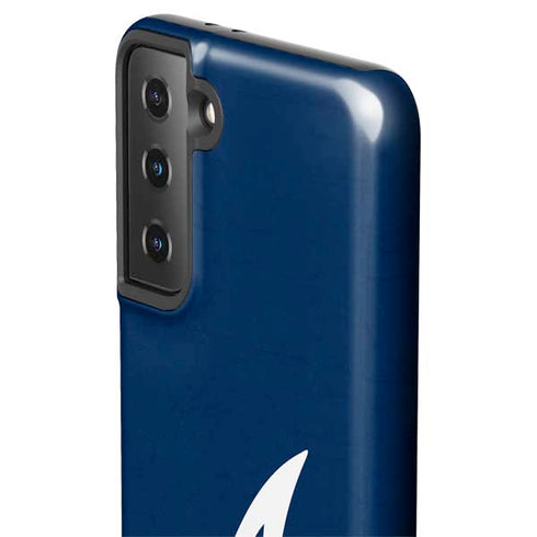 MLB Atlanta Braves - Solid Distressed Galaxy S21 FE Pro Case