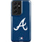 MLB Atlanta Braves - Solid Distressed Galaxy S21 Ultra 5G Pro Case
