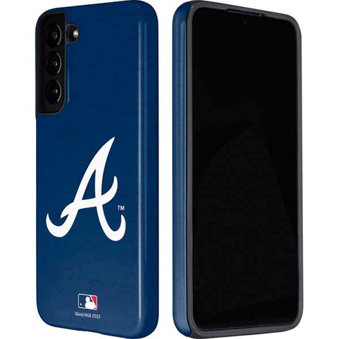 MLB Atlanta Braves - Solid Distressed Galaxy S22 Plus Pro Case