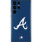 MLB Atlanta Braves - Solid Distressed Galaxy S22 Ultra Skin