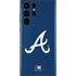 MLB Atlanta Braves - Solid Distressed Galaxy S22 Ultra Skin