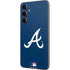 MLB Atlanta Braves - Solid Distressed Galaxy S23 FE Skin