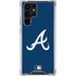 MLB Atlanta Braves - Solid Distressed Galaxy S24 Ultra Clear Case