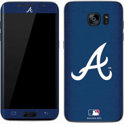 MLB Atlanta Braves - Solid Distressed Galaxy S7 Skin