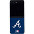 MLB Atlanta Braves - Solid Distressed Galaxy Z Flip5 5G Skin