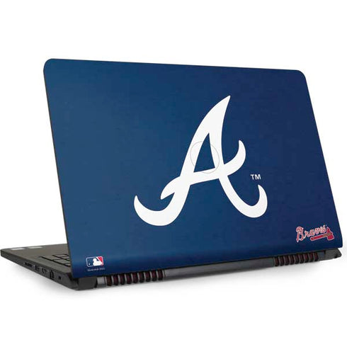 MLB Atlanta Braves - Solid Distressed Dell Inspiron Skin