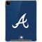 MLB Atlanta Braves - Solid Distressed iPad Pro 12.9in (2020) Clear Case