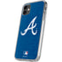 MLB Atlanta Braves - Solid Distressed iPhone 11 Clear Case