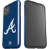 MLB Atlanta Braves - Solid Distressed iPhone 11 Impact Case