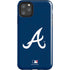 MLB Atlanta Braves - Solid Distressed iPhone 11 Pro Max Impact Case