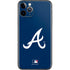MLB Atlanta Braves - Solid Distressed iPhone 11 Pro Skin