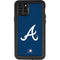 MLB Atlanta Braves - Solid Distressed iPhone 11 Pro Waterproof Case