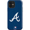MLB Atlanta Braves - Solid Distressed iPhone 12 Impact Case