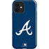 MLB Atlanta Braves - Solid Distressed iPhone 12 Impact Case